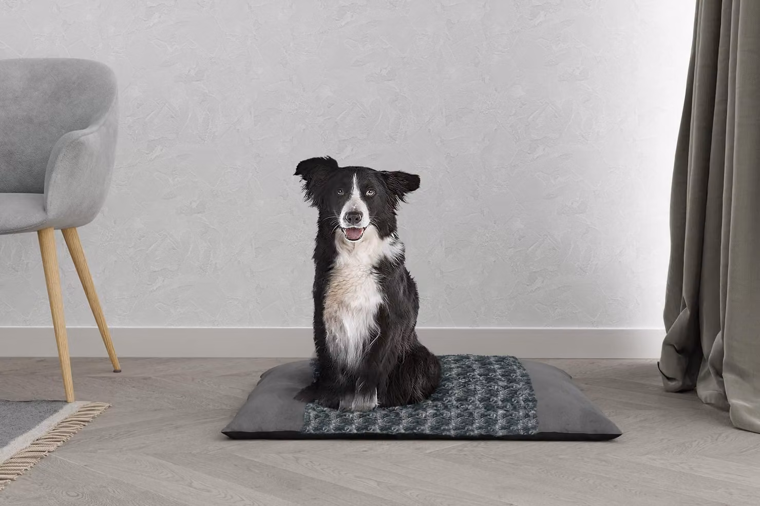 Biancheria da letto italiana ZOE, articolo per cani e gatti, cuscino, 88 x 69 cm