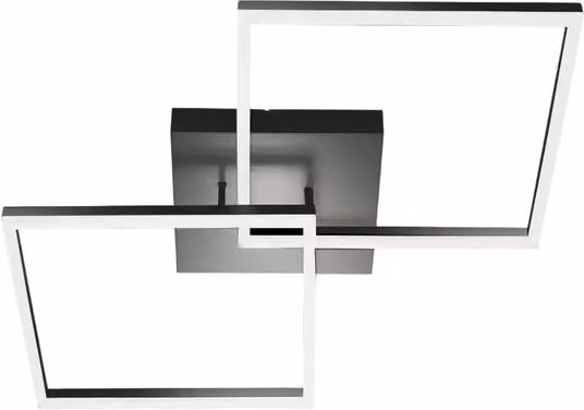 Plafoniera moderna Fabas Luce Bard con LED dimmabile e controllo smart per soggiorno e camera da letto in metallo bianco – 1