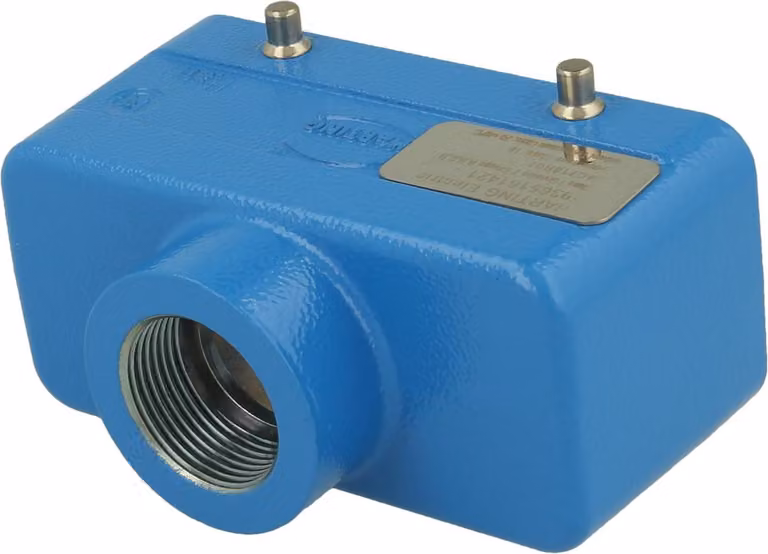 HARTING Han 16B EX con custodia UL, uscita cavo diritta 1xM25, per 2 staffe (nella parte inferiore) - 1 pezzo