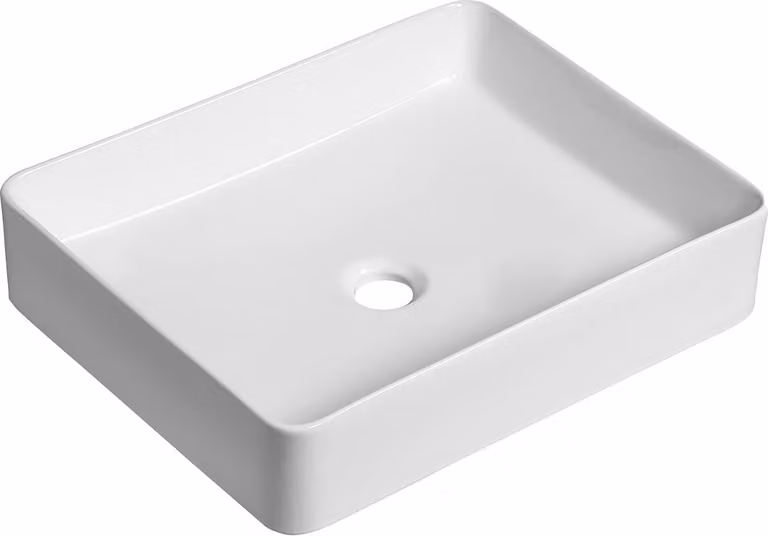 Laveo KVADRATO lavabo in Vetroceramica da appoggio VUK_6247