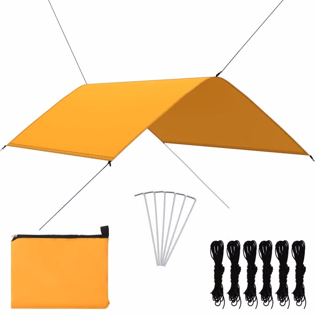 Living Store, telo impermeabile per esterni, 3x2 metri, colore giallo