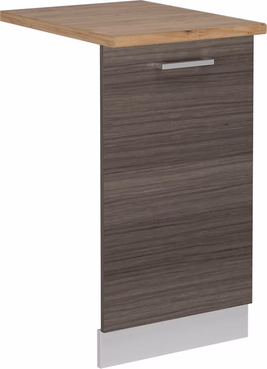 Pannello frontale della lavastoviglie Vicco R-Line Grigio nobile 45 cm , PL Rovere, Model 54998