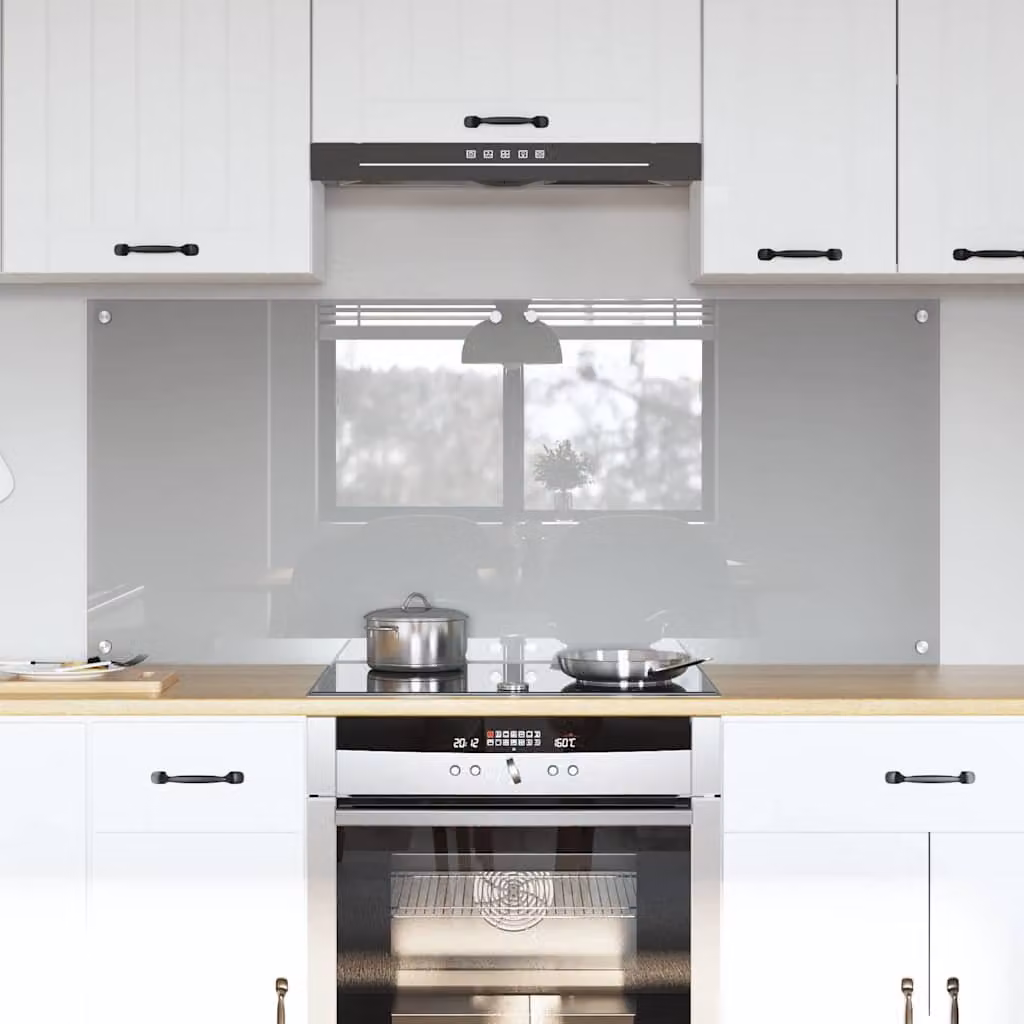 Set di 2 schienali da cucina vidaXL colore grigio chiaro, L 70 cm x H 60 cm