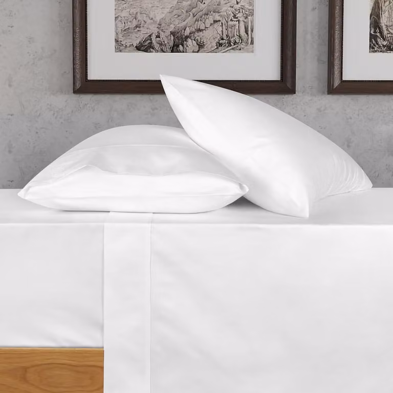Set di lenzuola in cotone, con una densità di 700 fili, tinta unita (set da 4 pezzi), di alta qualità: lenzuola in raso per letto matrimoniale, lisce