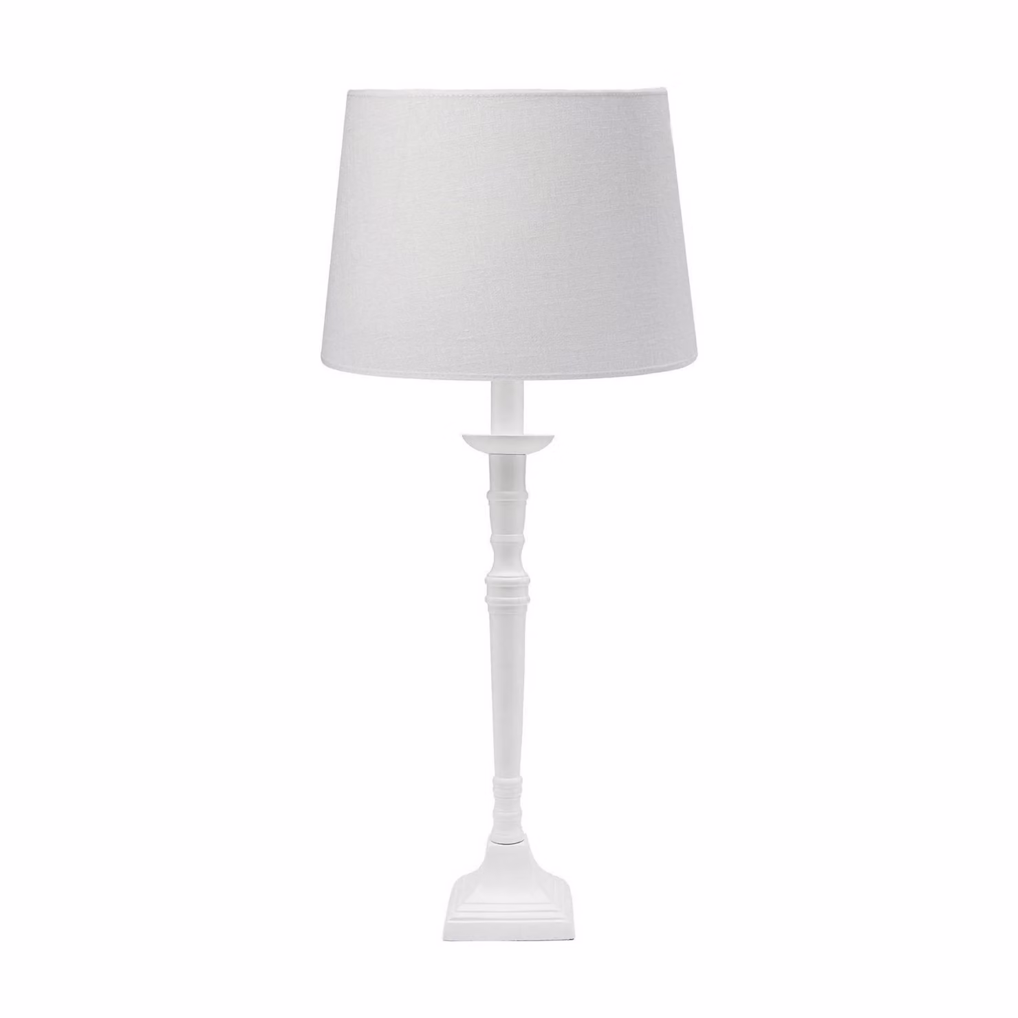 PR Home Lampada da tavolo Salong Sofia Lin, Bianco / Opale, Soggiorno / Sala da pranzo, Tessuto / Stoffa / Seta, Lampada da tavolo