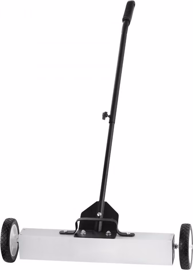 Scopa magnetica - Spazzatrice magnetica 77-113 cm - Spazzatrice magnetica 22,6 kg - Forza magnetica - Raccoglitore di trucioli