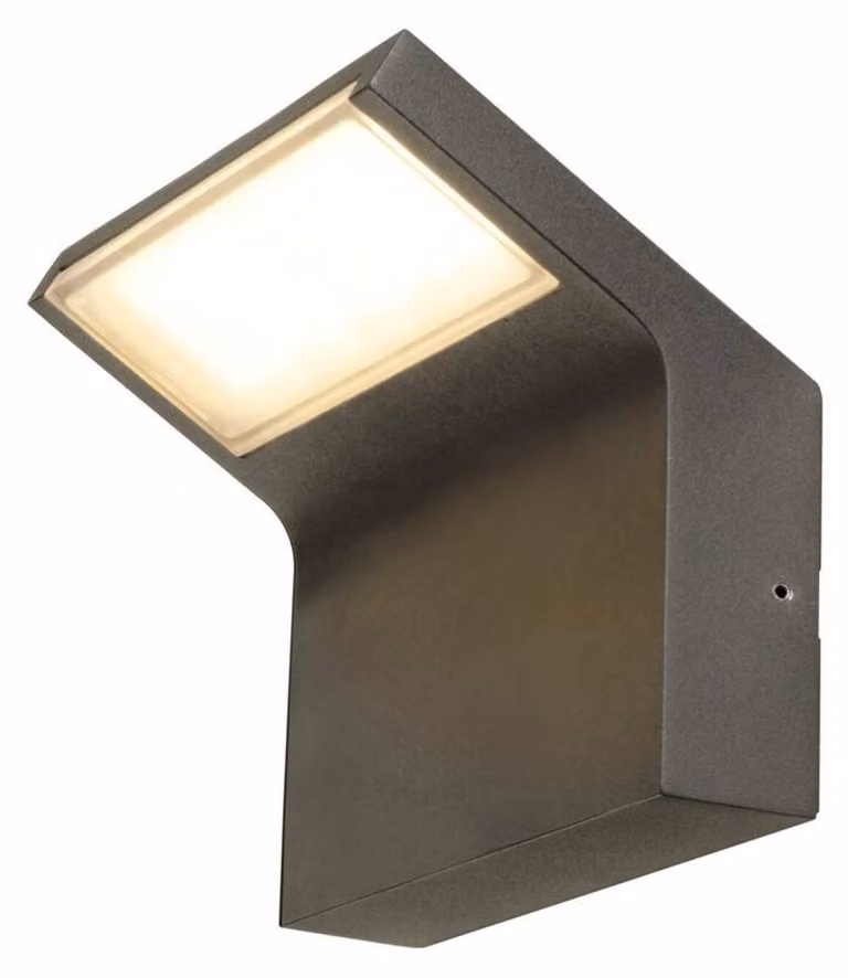 SLV ORDI II, apparecchio da parete a plafone, 2200/3000K, IP65, nero 1008721